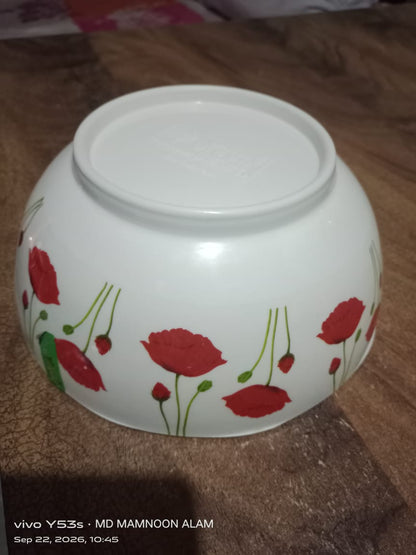 Premium White Decorative Kitchen Bowl