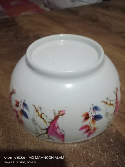 Premium White Decorative Kitchen Bowl