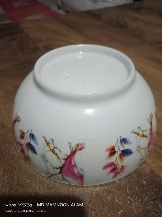 Premium White Decorative Kitchen Bowl